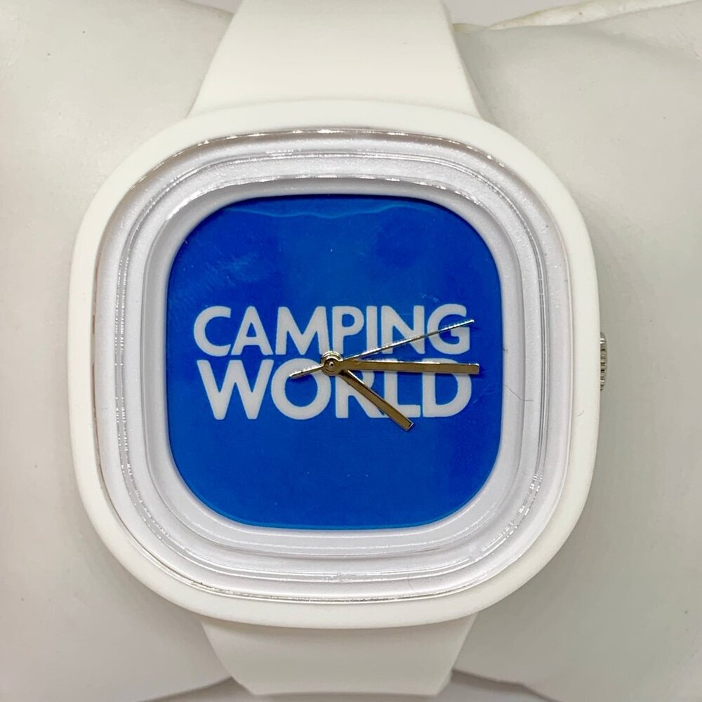 FLEX Watches Camping World analog Quartz Watch 45mm large case running